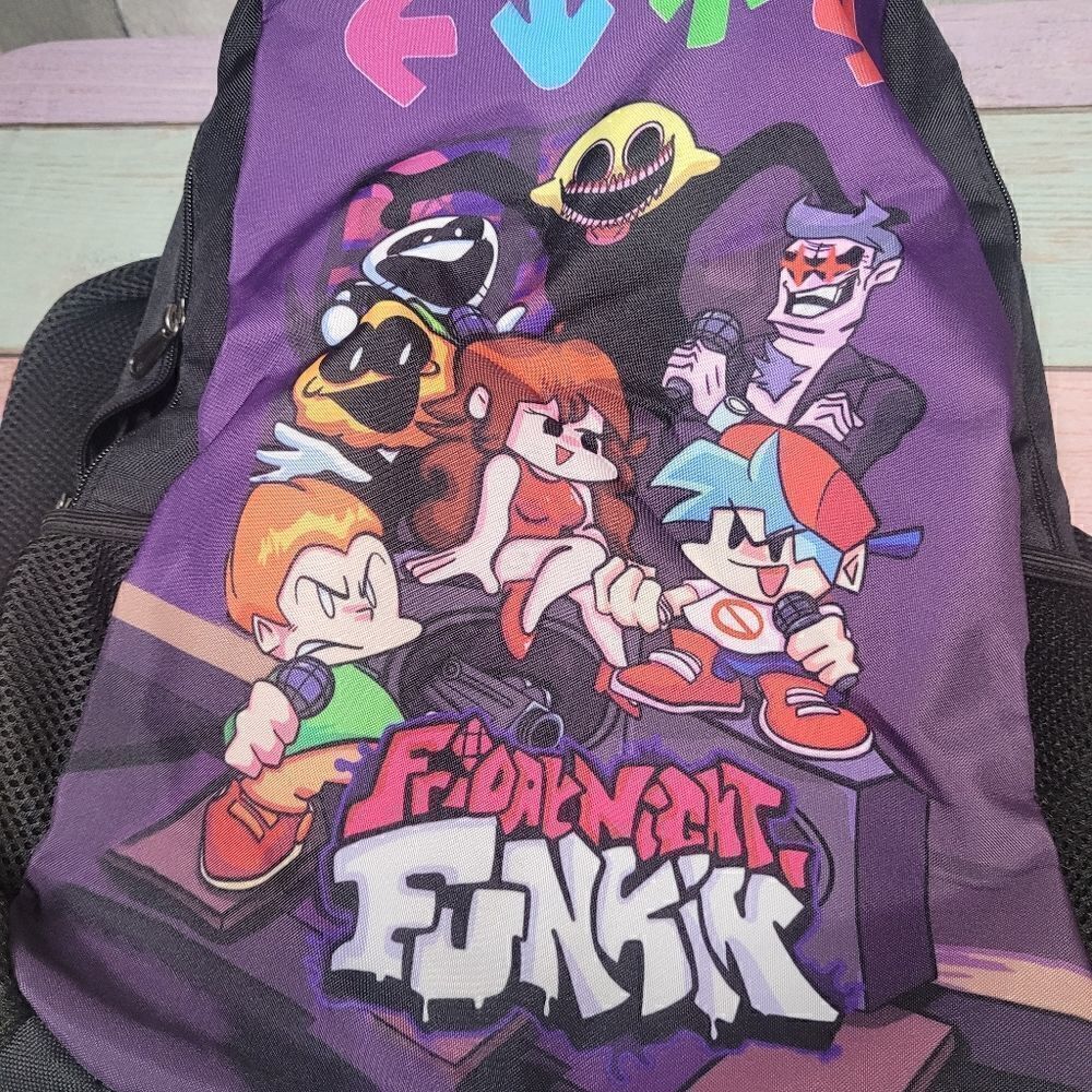 15" Friday Night Funkin Backpack - Picture 2 of 6